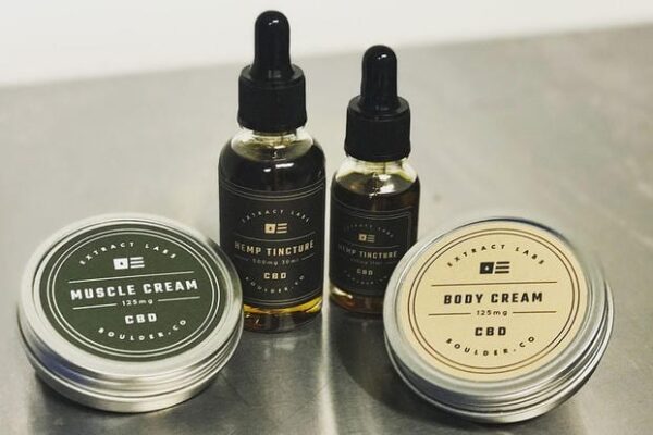 CBD Product Labels - Muscle and Body Cream
