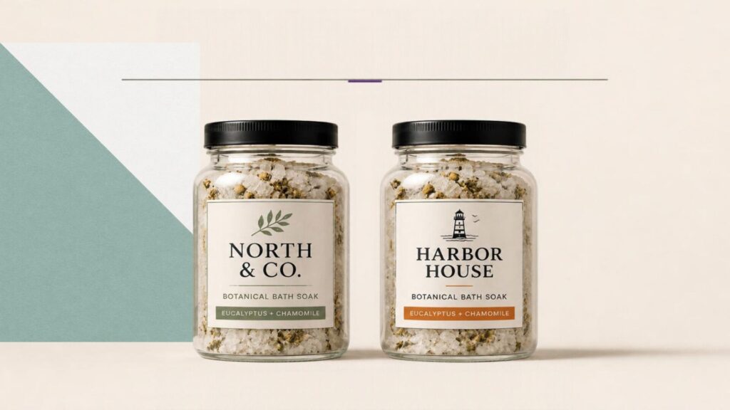 Comparing Two Health and Wellness Brand Labels With One Being White Label and one Being Private Label